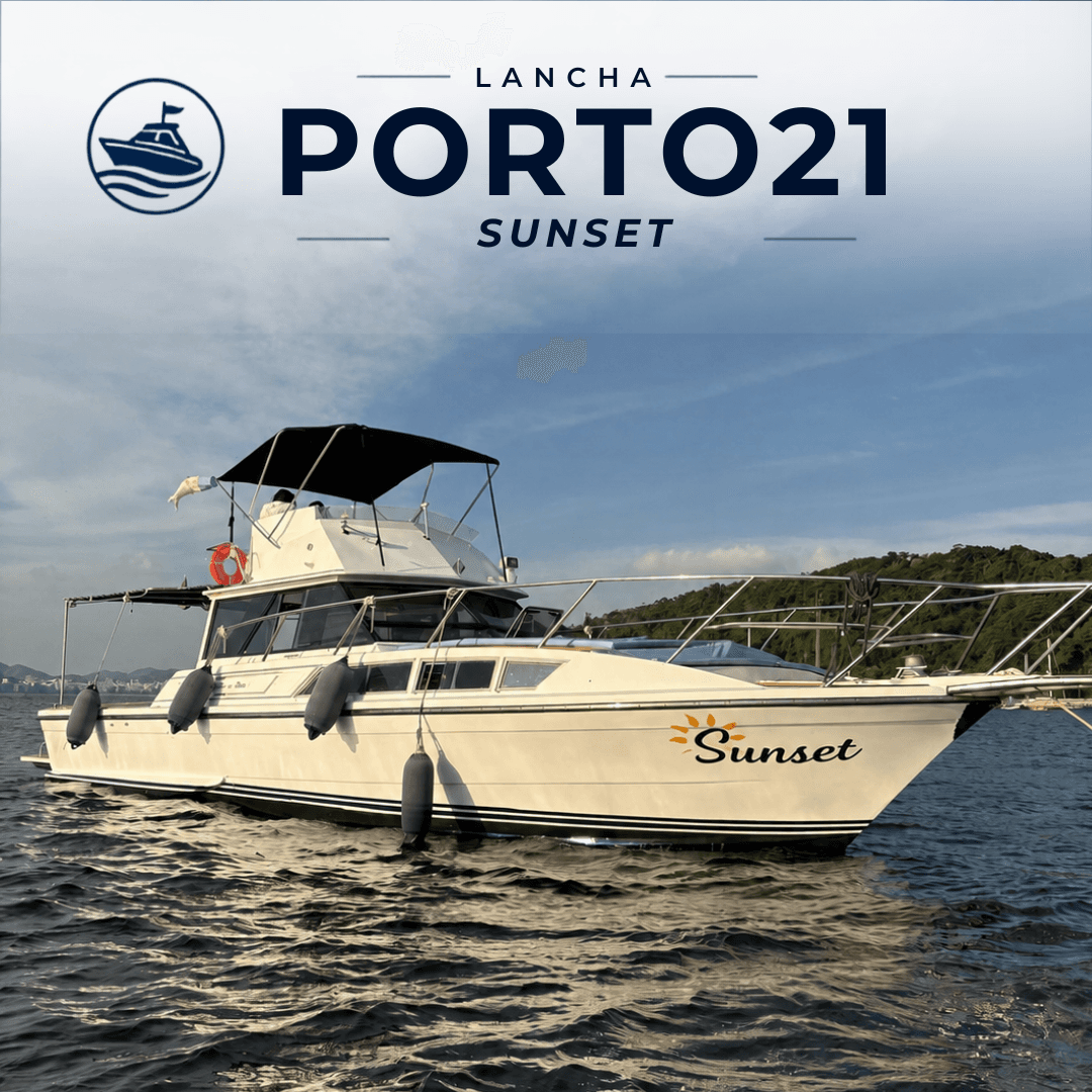 Lancha Sunset - embarcação Porto21