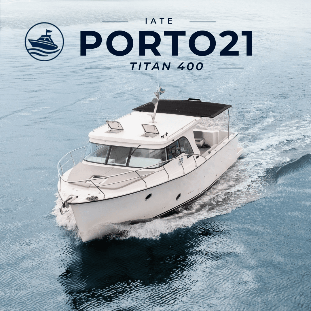 Iate Titan 400 - embarcação Porto21