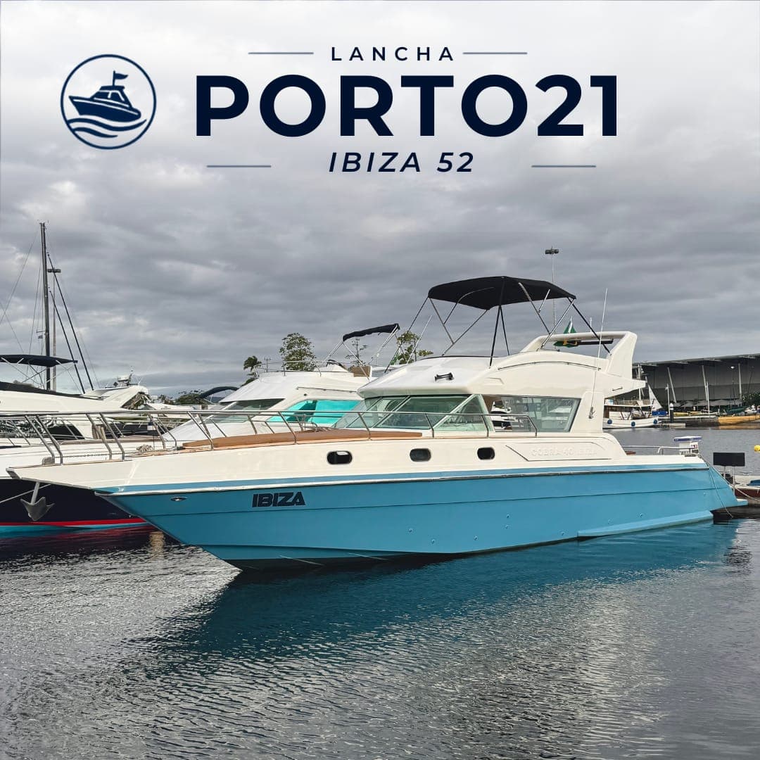 Lancha Ibiza - embarcação Porto21